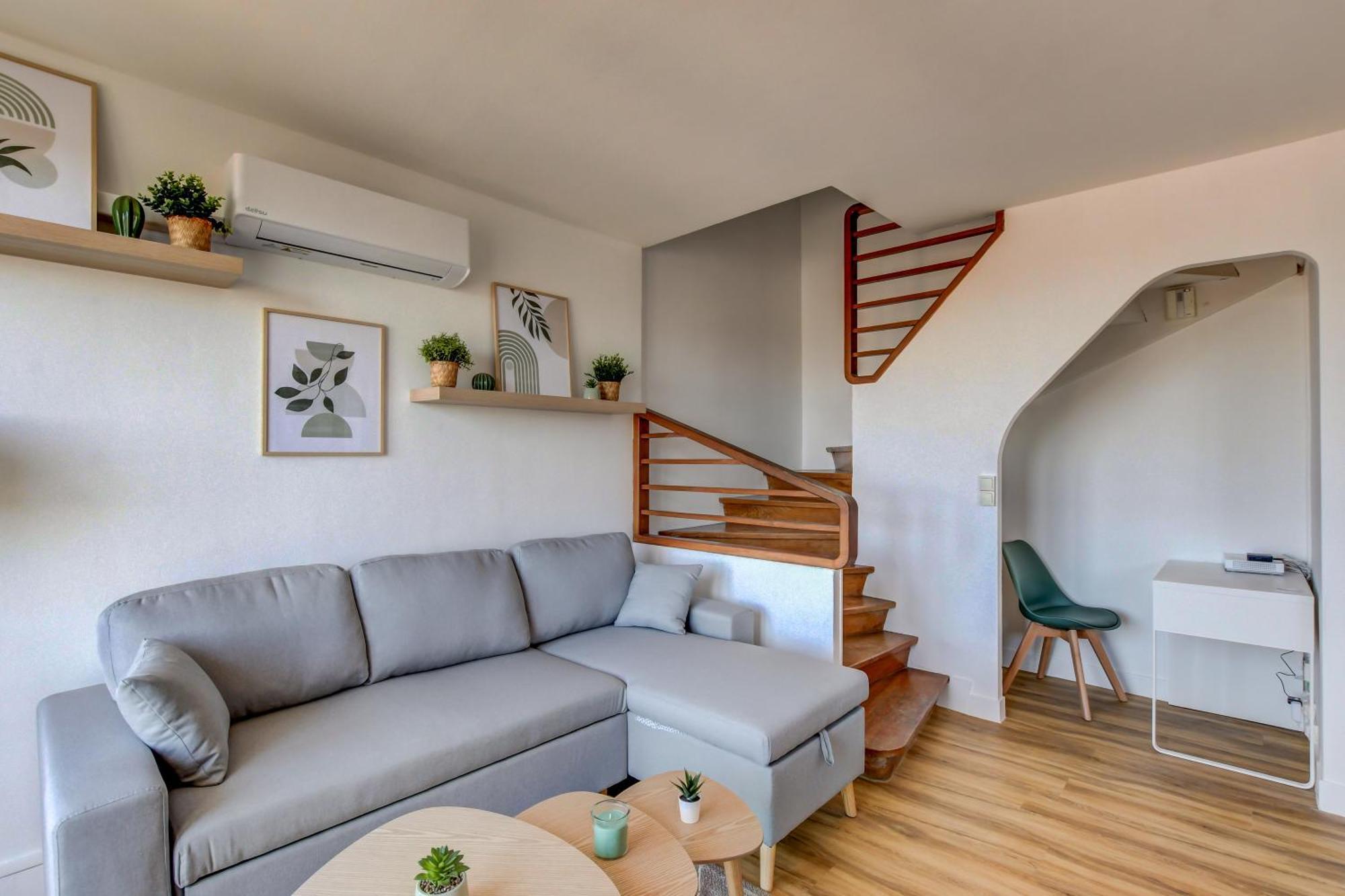 Sunset Duplex - Grand-Rond, Jardin Des Plantes, Centre-Ville, 2 Bdrs 60M2, Ac, Free Public Car Park 200M Away, Netflix - T3 60M2 Avec Clim, Parking Public Gratuit A 200M Tuluza Zewnętrze zdjęcie